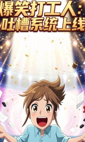 短剧《爆笑打工人：吐槽系统上线》海报
