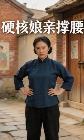 短剧《硬核娘亲撑腰》海报
