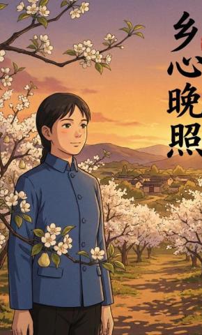 短剧《乡心晚照》海报