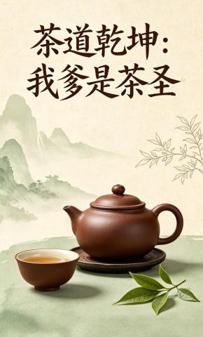 短剧《茶道乾坤：我爹是茶圣》海报