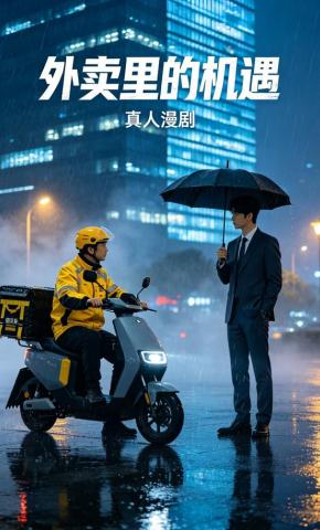 短剧《外卖里的机遇》海报