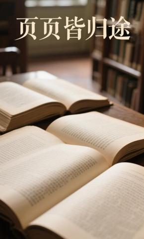 短剧《页页皆归途》海报