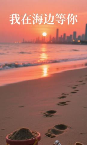 短剧《我在海边等你2》海报