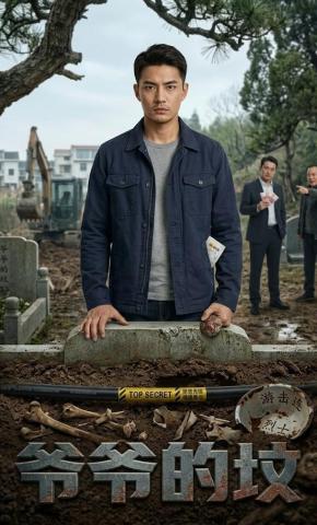 短剧《爷爷的坟》海报