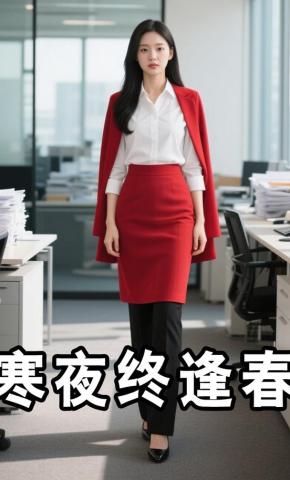 短剧《寒夜终逢春》海报
