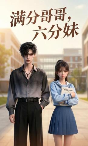 短剧《满分哥哥六分妹》海报