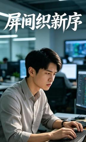 短剧《屏间织新序》海报