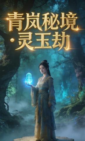 短剧《青岚秘境灵玉劫》海报