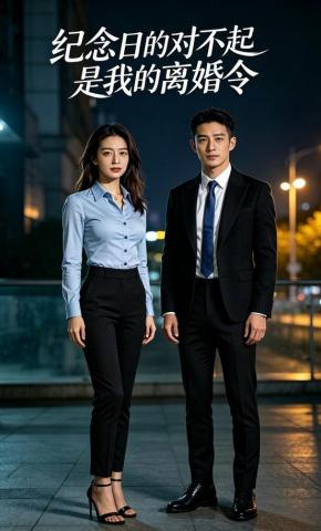 短剧《纪念日的对不起，是我的离婚令》海报