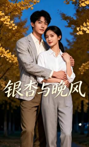 短剧《银杏与晚风》海报