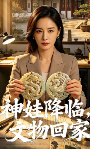 短剧《神娃降临，文物回家》海报