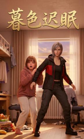 短剧《暮色迟眠》海报