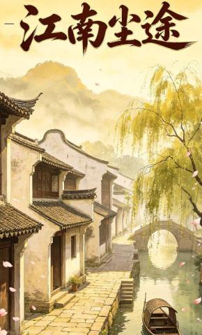 短剧《江南尘途》海报