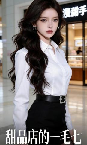 短剧《甜品店的一毛七》海报