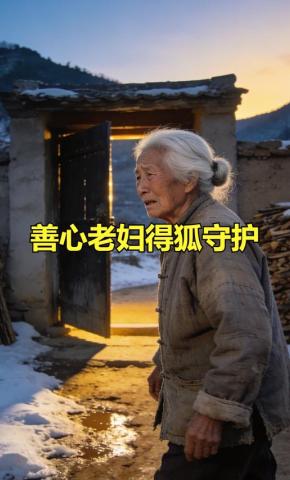短剧《善心老妇得狐守护》海报