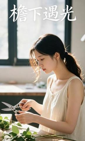 短剧《檐下遇光》海报