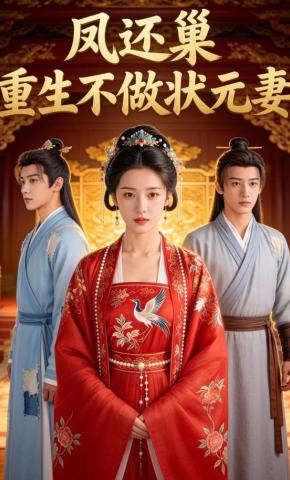 短剧《凤还巢，重生不做状元妻》海报