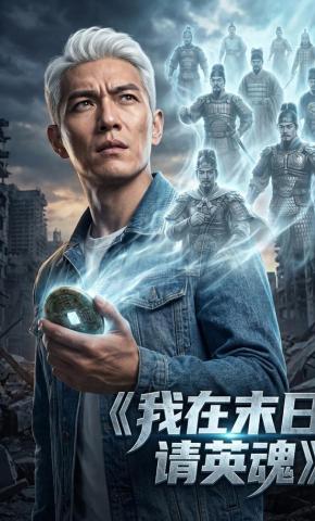 短剧《我在末日请英魂》海报