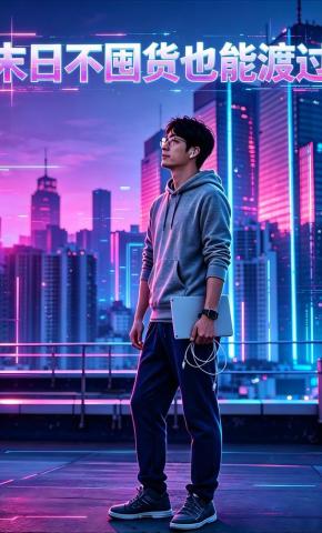 短剧《末日不囤货也能渡过》海报