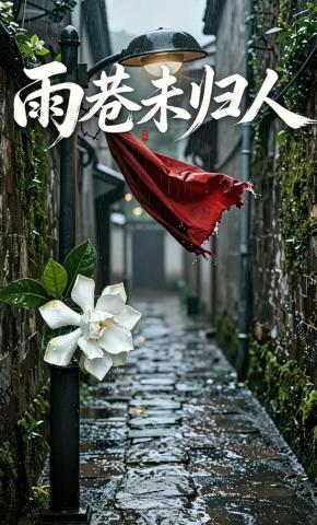 短剧《雨巷未归人》海报