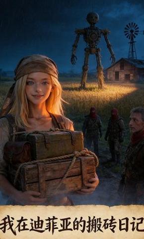 短剧《我在迪菲亚的搬砖日记》海报