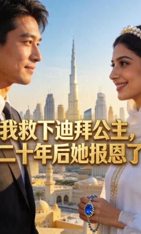 短剧《我救下迪拜公主，二十年后她报恩了》海报