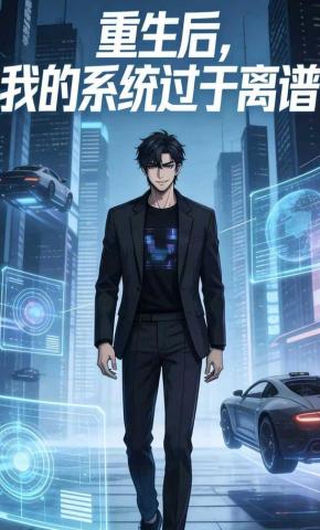 短剧《重生后，我的系统过于离谱》海报