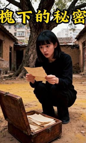 短剧《槐下的秘密》海报
