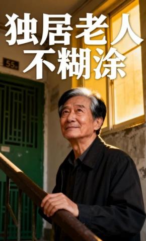 短剧《独居老人不糊涂》海报