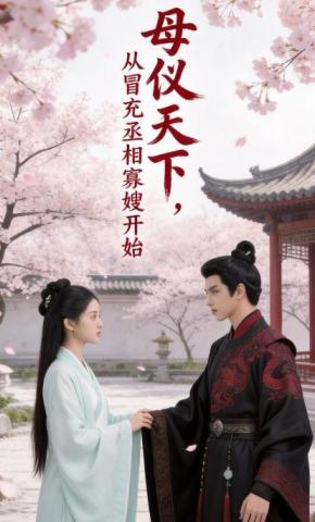 短剧《母仪天下，从冒充丞相寡嫂开始》海报