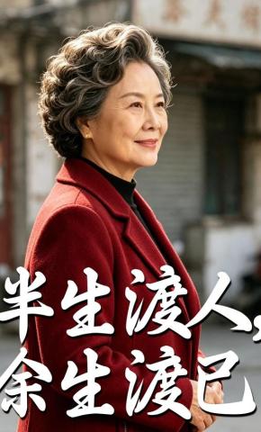 短剧《半生渡人，余生渡己》海报