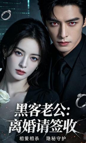 短剧《黑客老公：离婚请签收》海报