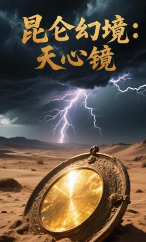 短剧《昆仑幻境：天心镜》海报