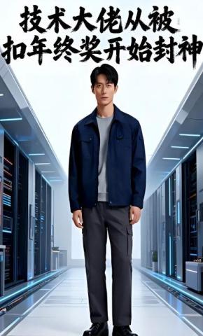 短剧《技术大佬从被扣年终奖开始封神》海报
