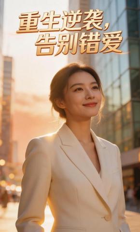 短剧《重生逆袭，告别错爱》海报