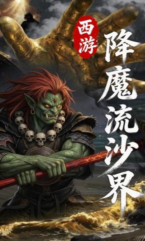短剧《西游降魔流沙界》海报