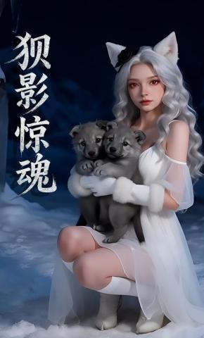 短剧《狈影惊魂》海报