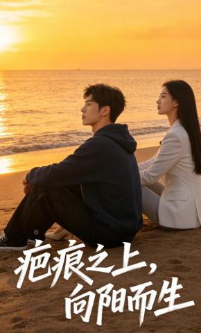 短剧《疤痕之上，向阳而生》海报