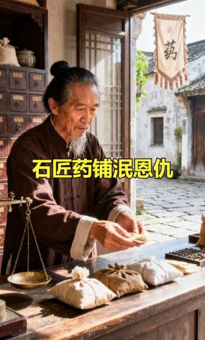 短剧《石匠药铺泯恩仇》海报