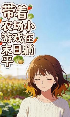 短剧《带着农场小游戏在末日躺平》海报