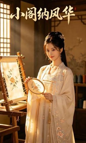 短剧《小阁纳风华》海报
