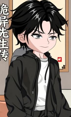 短剧《诡异先生传》海报