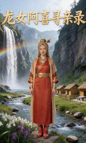 短剧《龙女阿喜寻亲录》海报