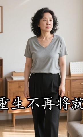 短剧《重生不再将就》海报