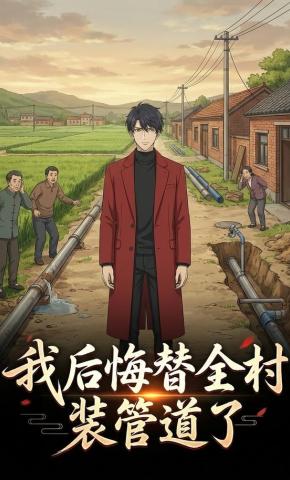 短剧《我后悔替全村装管道了》海报