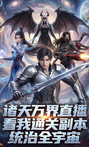 短剧《诸天万界直播看我通关副本统治全宇宙》海报