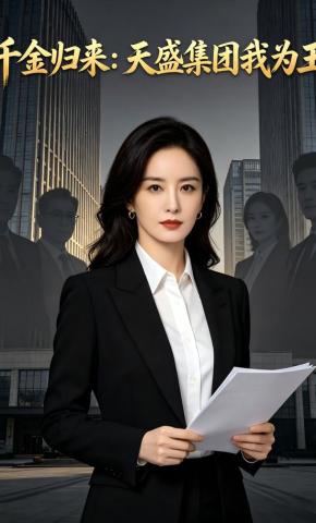 短剧《千金归来：天盛集团我为王》海报