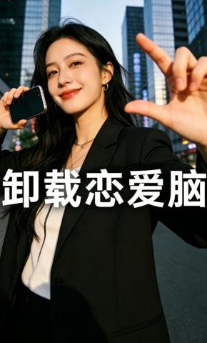 短剧《卸载恋爱脑》海报