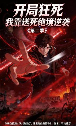 短剧《开局狂死，我靠送死绝境逆袭第二季》海报