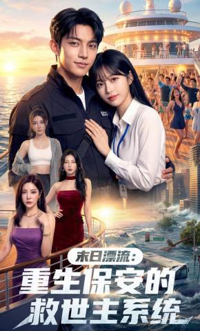 短剧《末日漂流：重生保安的救世主系统》海报